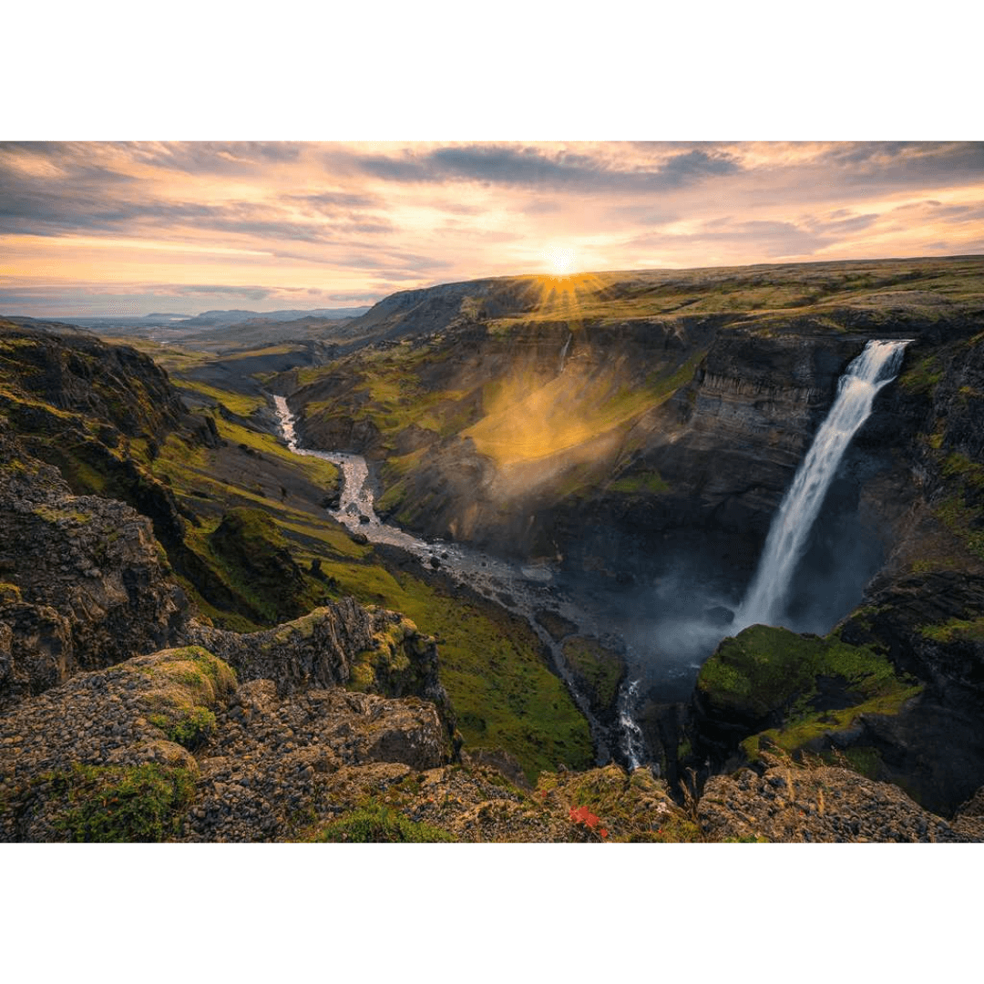 Ravensburger - Haifoss Waterfall Iceland 1000 Piece Puzzle