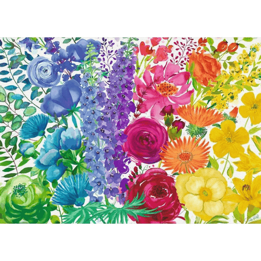 Ravensburger - Magnificent World of Flowers - Large Format 300 Piece Puzzle