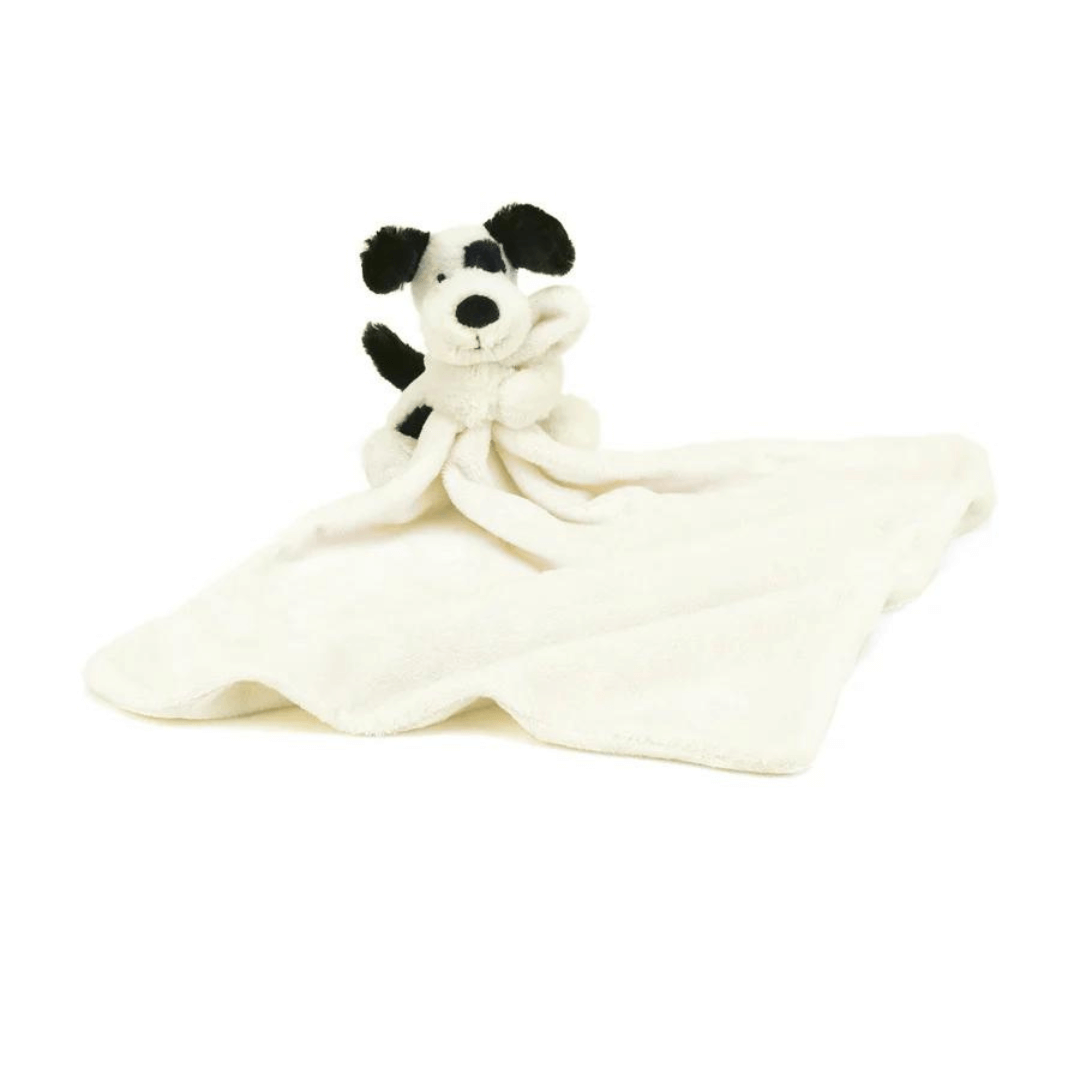 Jellycat - Black and White Puppy Soother