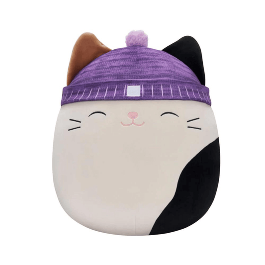 Squishmallows - Cam Cat with Beanie- 16 Inch Wave 17 Assortment A - Squishmallows