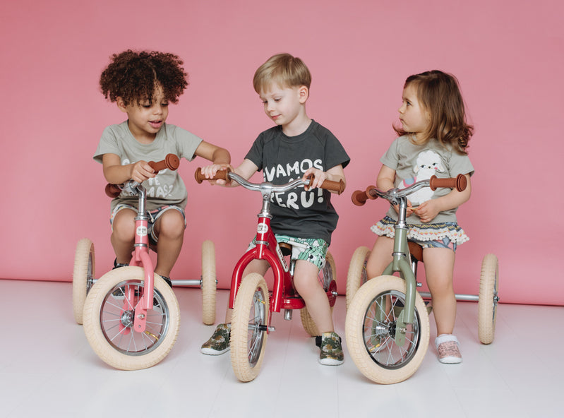 Trybike - Vintage Green and Creme