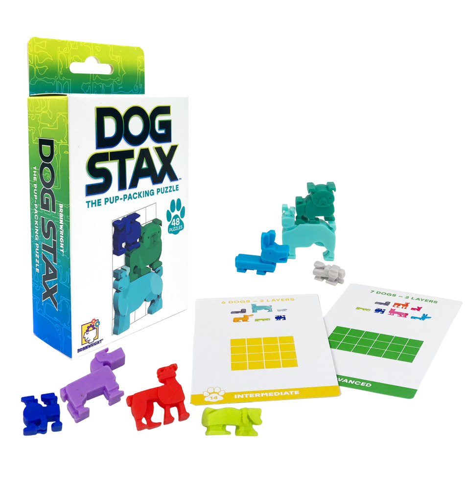 Dog Stax Pile - The Pup Packing Puzzle - Brainwright