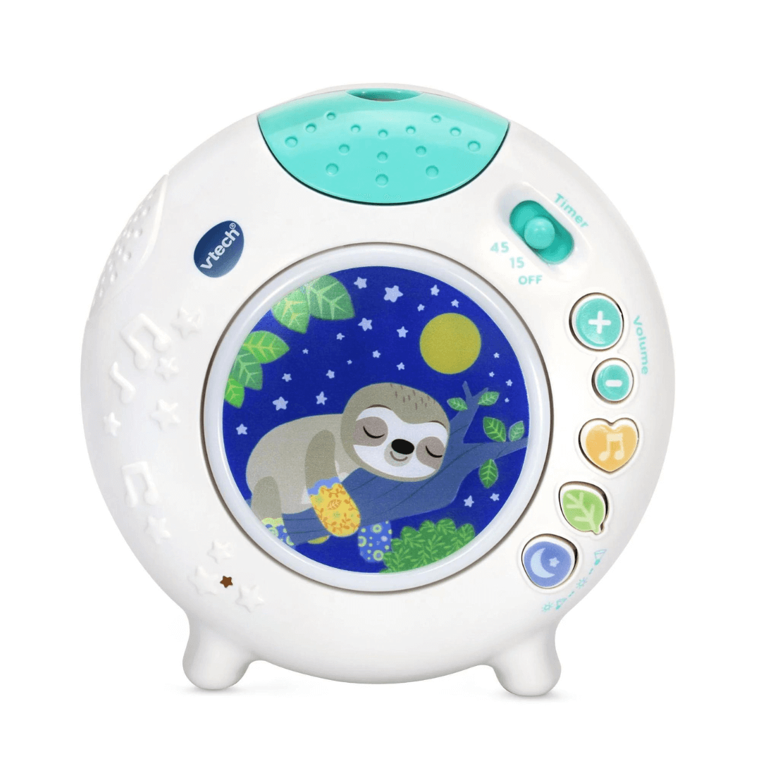 Vtech sloth cot light musical and audio to help self soothe  at Toyworld lismore