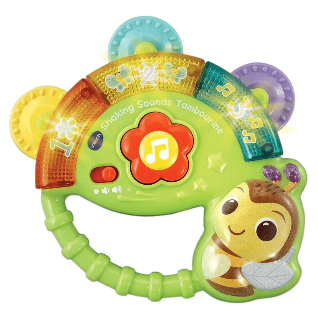 Musical tamborine plastic with lights and sounds at Toyworld Lismore