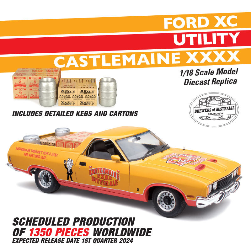 CC - 1:18 Ford XC Falcon Utility Castlemaine XXXX