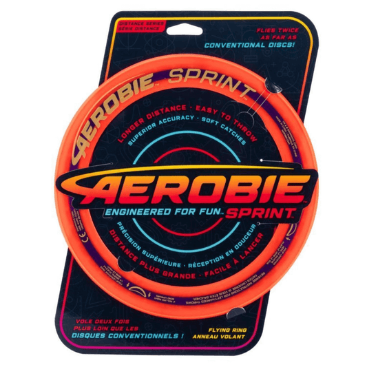 areobie frisbie orange colour in packaging