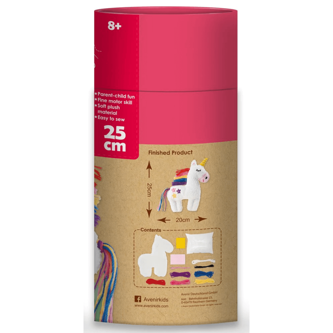 avenir sewing kit making a unicorn