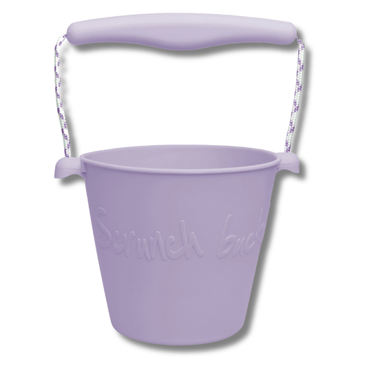lavender scrunch bucket