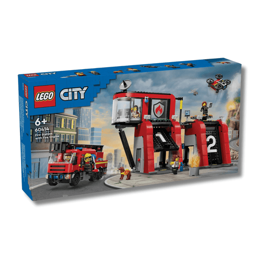 60414 - Lego Fire Station with Fire Truck