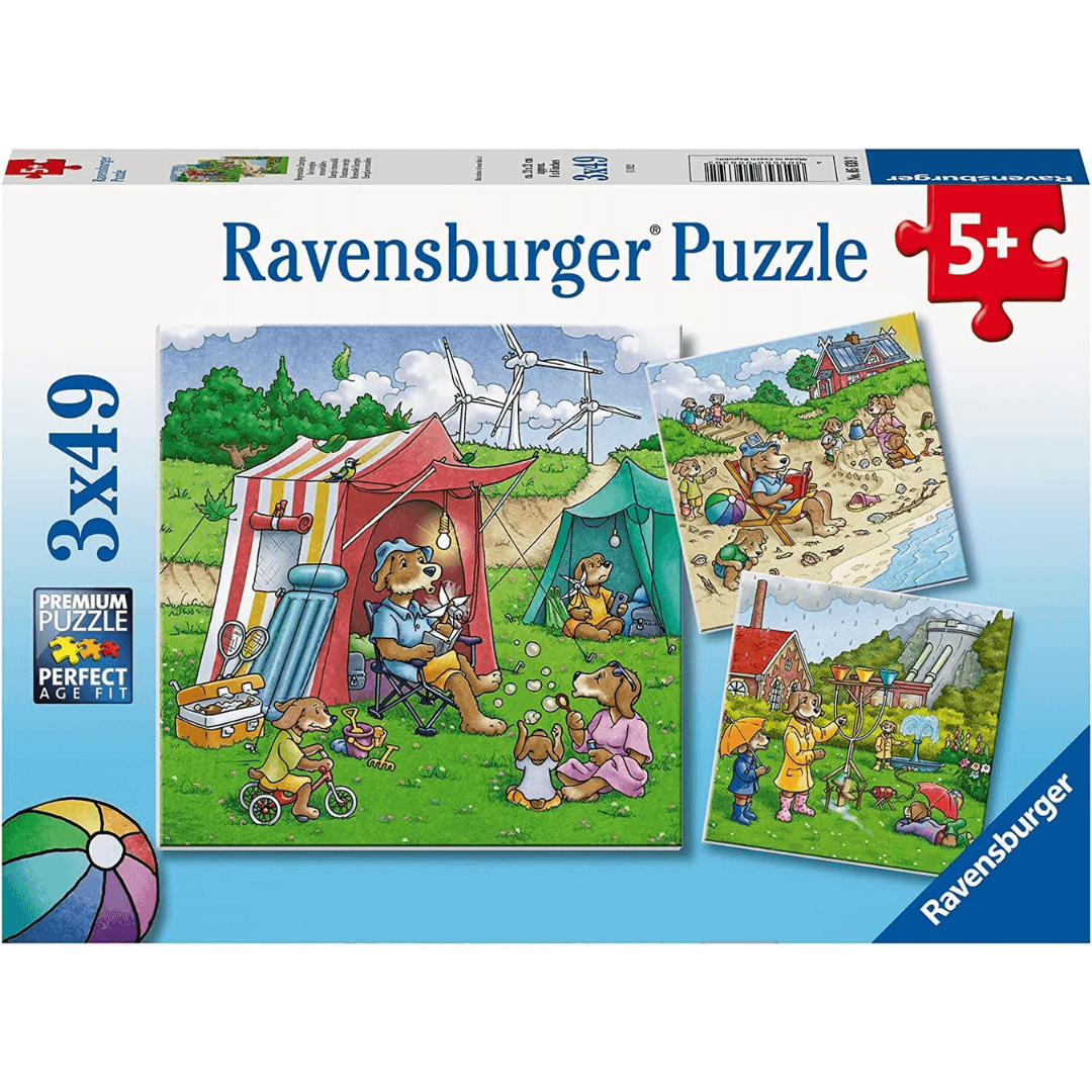 Ravensburger - Renewable Energies Puzzle 3x49 Piece