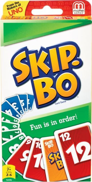 Mattel Games - Skip-Bo Card Game