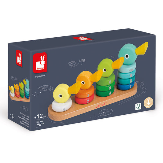 Janod - Duck Family Stacker