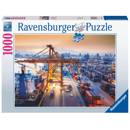 Ravensburger - Container Port 1000 Piece