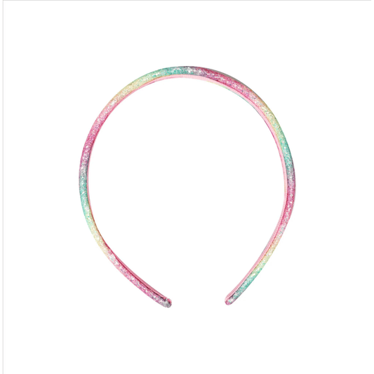 Chunky pastel giltter headband