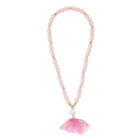 Pink Poppy - Ballerina Charm Necklace