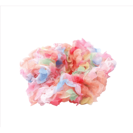 Pink Poppy - Rainbow Tulle Large Hair Scrunchie