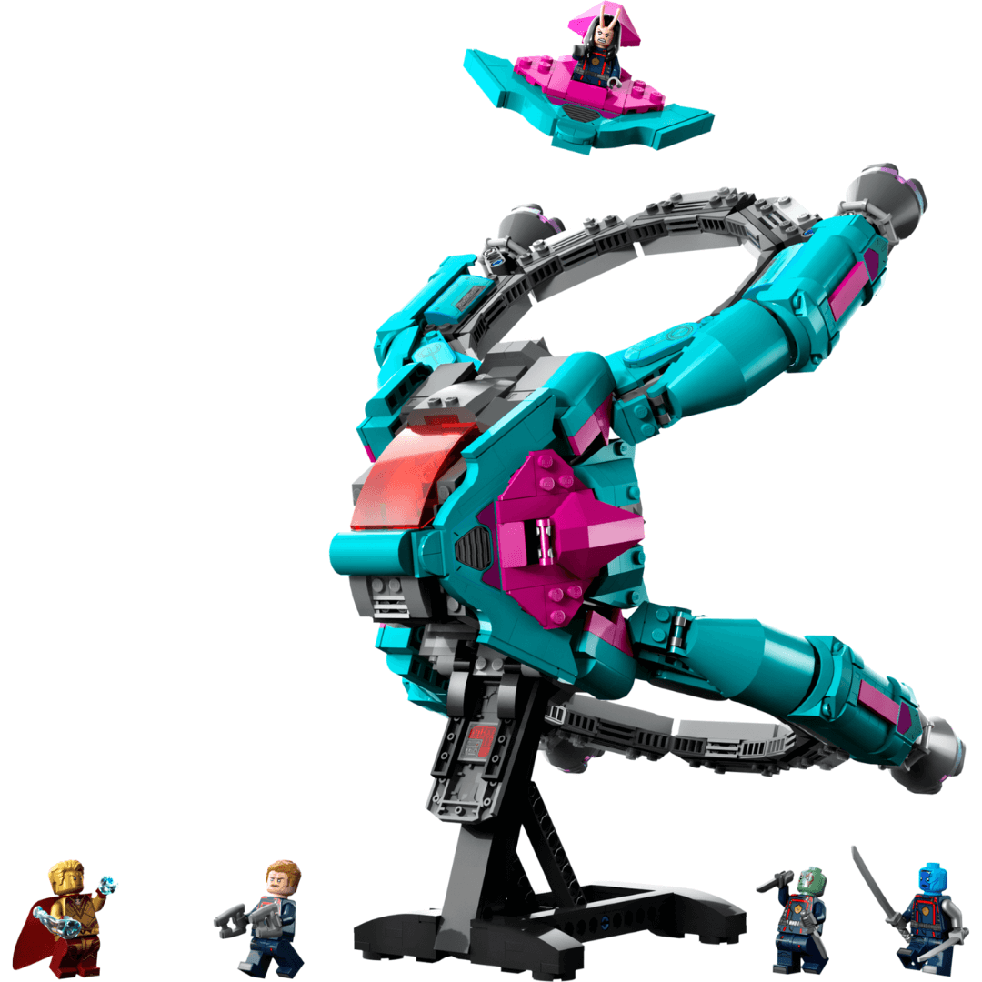 Lego New Guardians ship Built