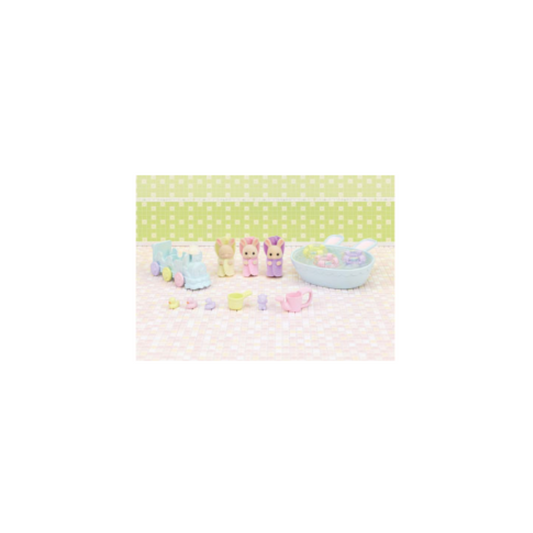 Sylvanian Families - Triplets Baby Bathtime Set