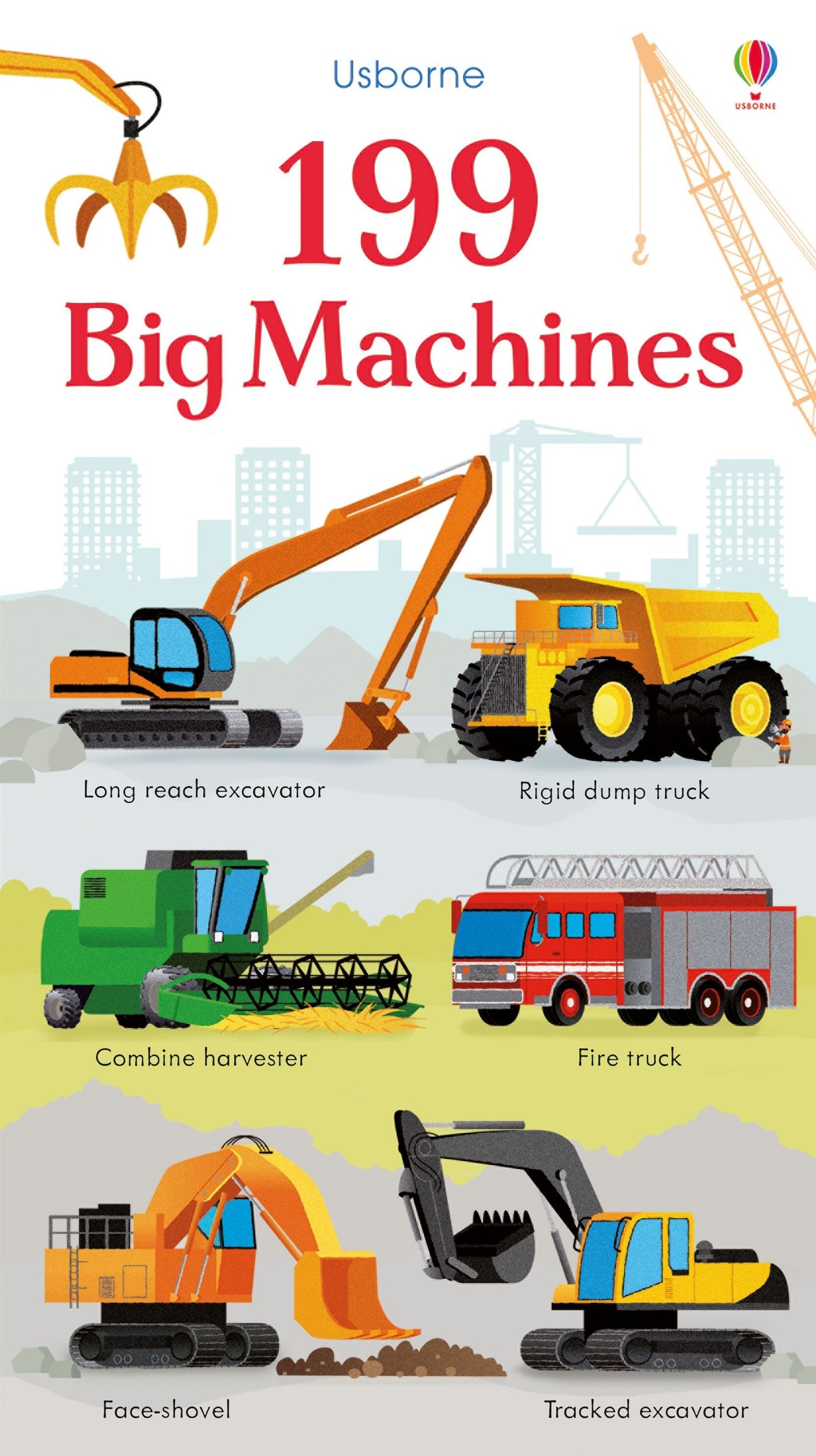 Usborne Books - 199 Big Machines