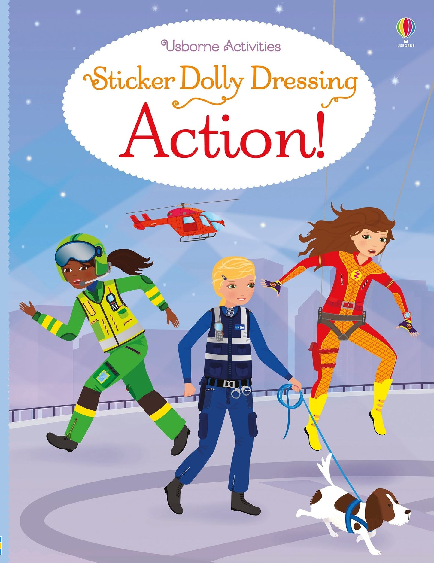 Usborne Books - Sticker Dolly Dressing Action