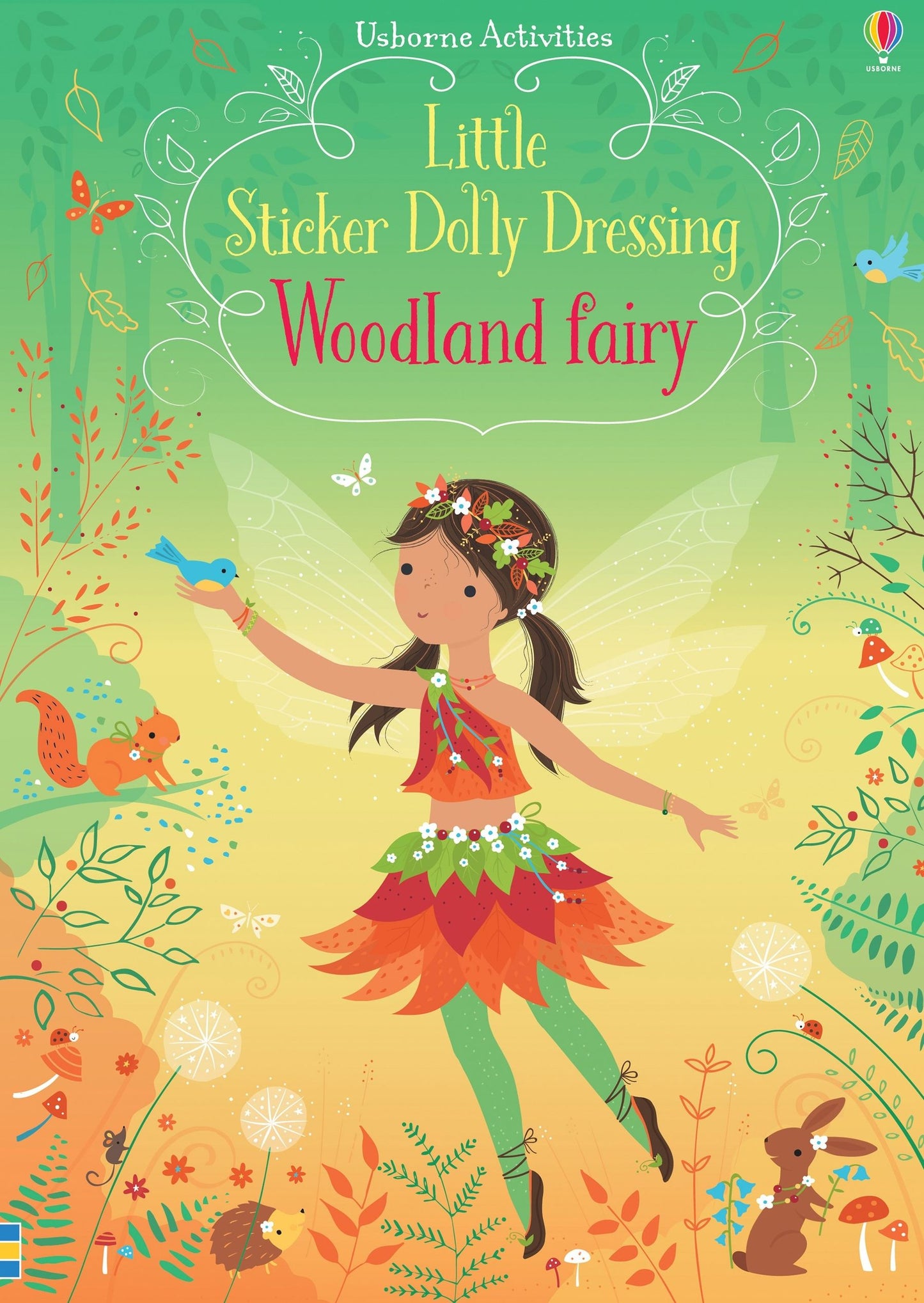 Usborne Books - Woodland Fairy Little Sticker Dolly Dressing