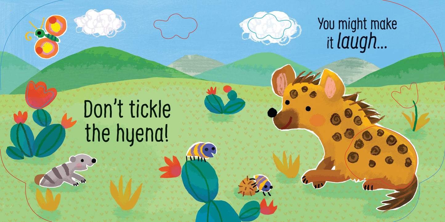 usborne don't tickle the hyena