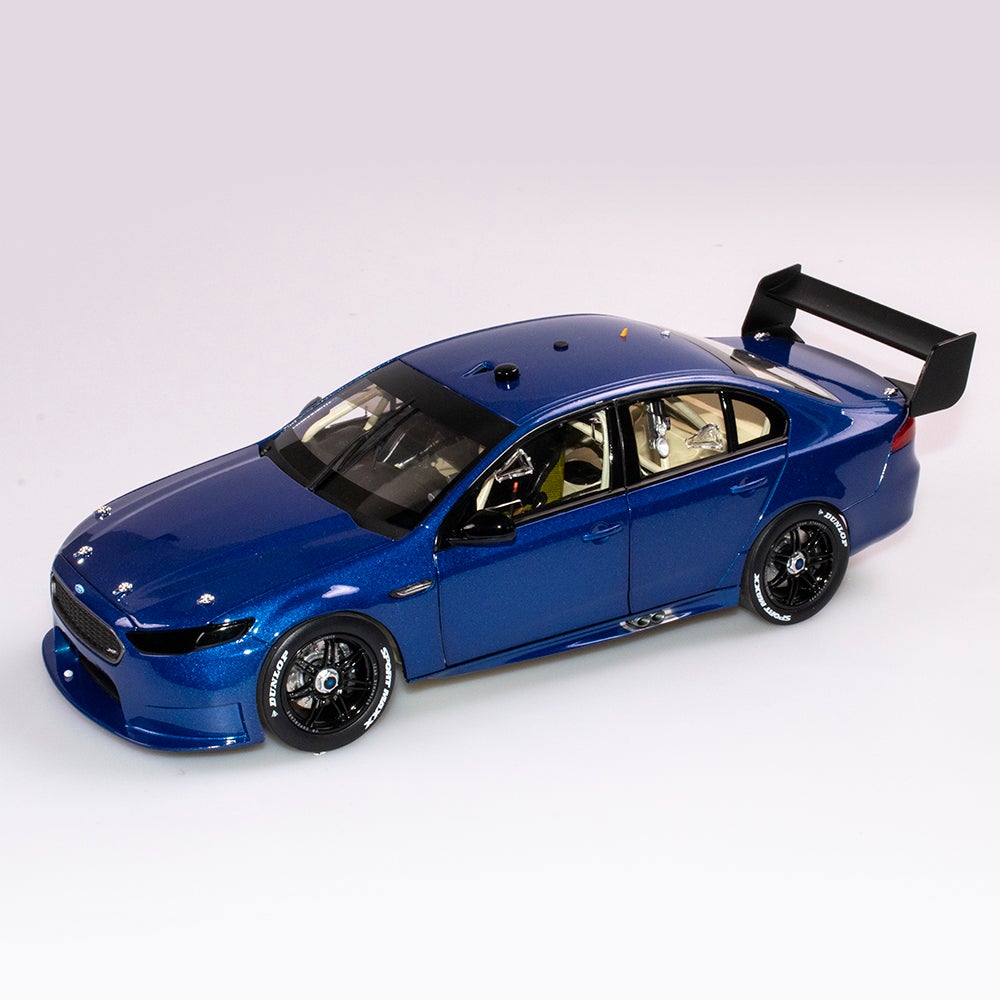 Authentic - 1:18 Ford FGX Falcon Supercar - Kinetic Blue Plain Body Edition