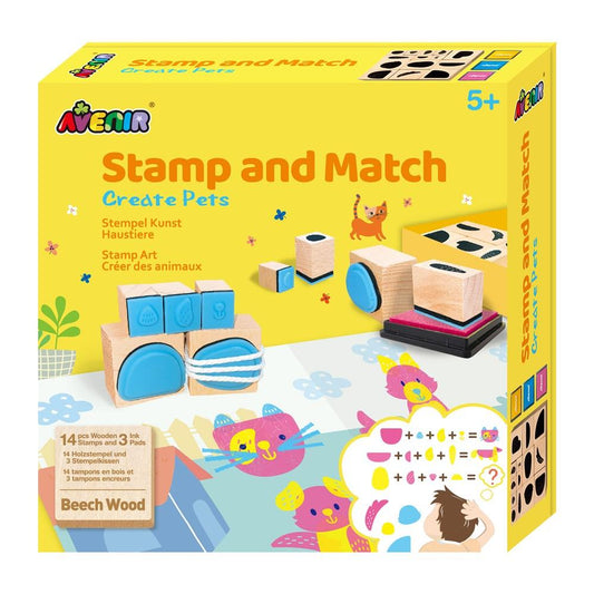 Avenir - Stamp and Match Create Pets