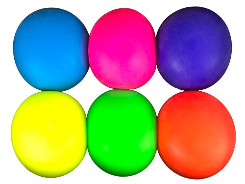 arge squish ball fluro colours
