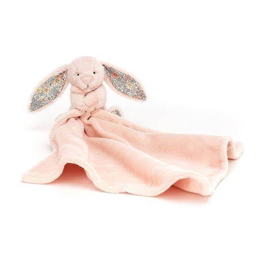 Jellycat Soft Toys Blush Pink Bunny with Small Soft Rug