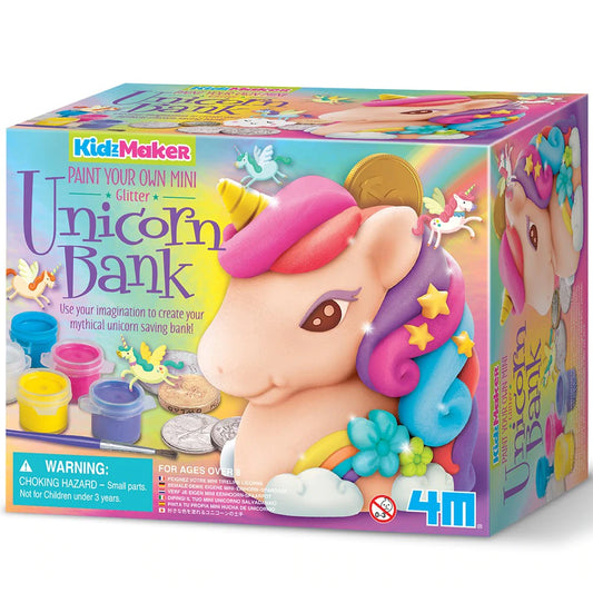 4M - Glitter Unicorn Bank