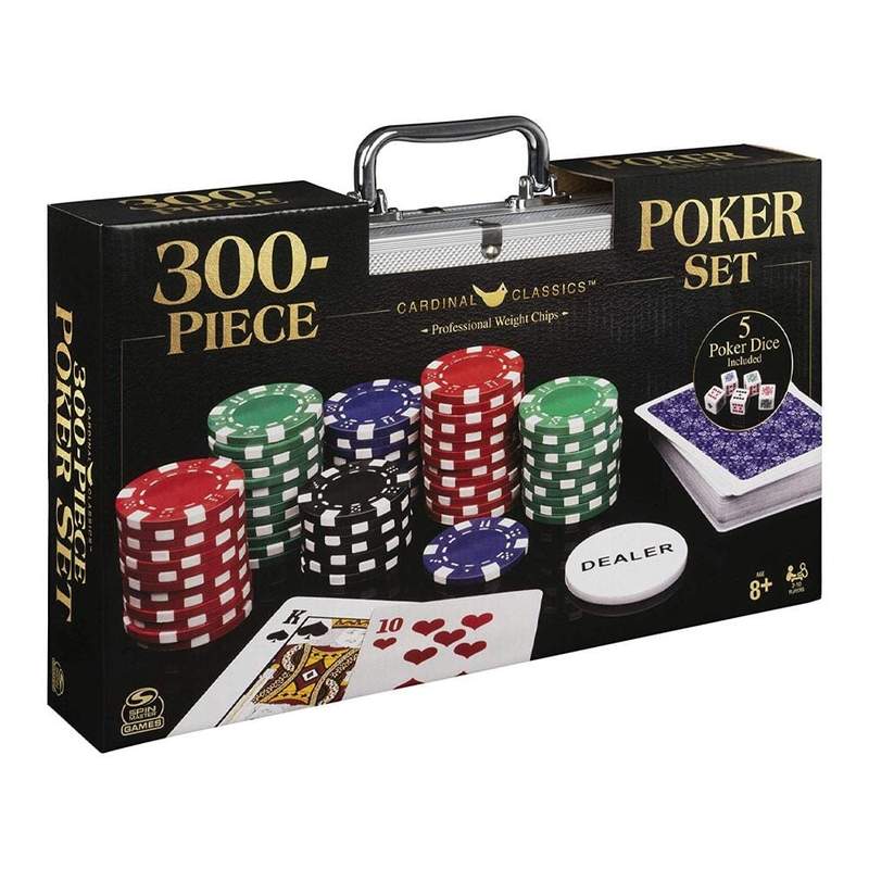 Classic Games - Poker Set 300pc 11.5g in Case