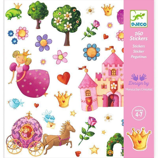 princess marguerite stickers packaging 