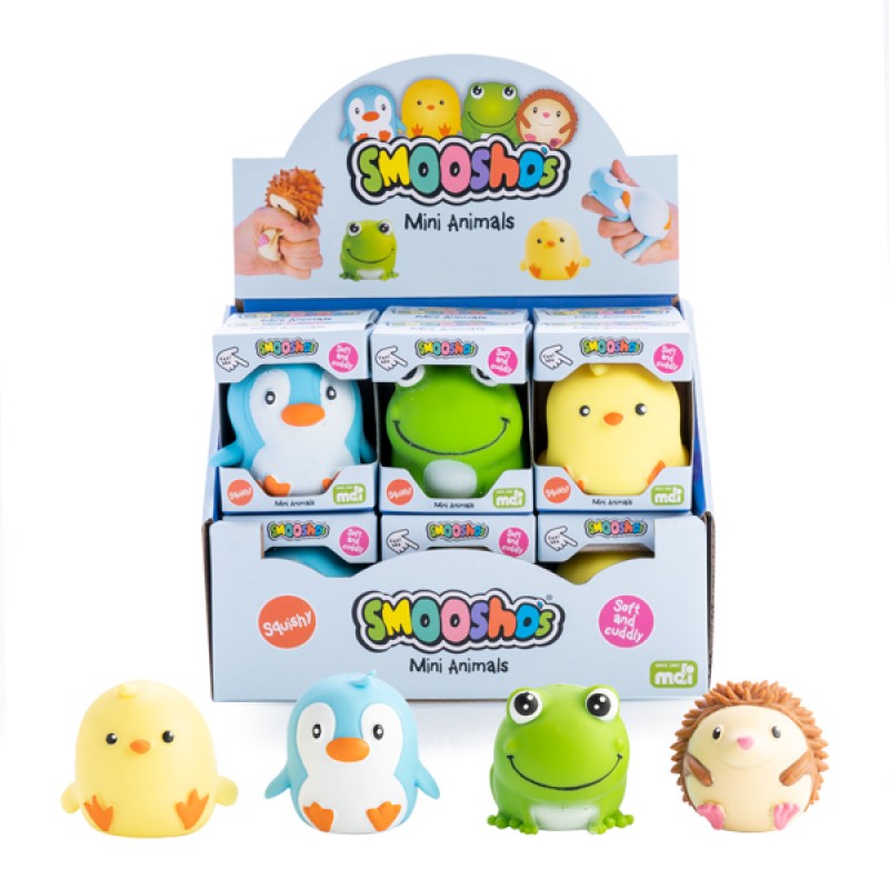 smooshos mini animal squish toys