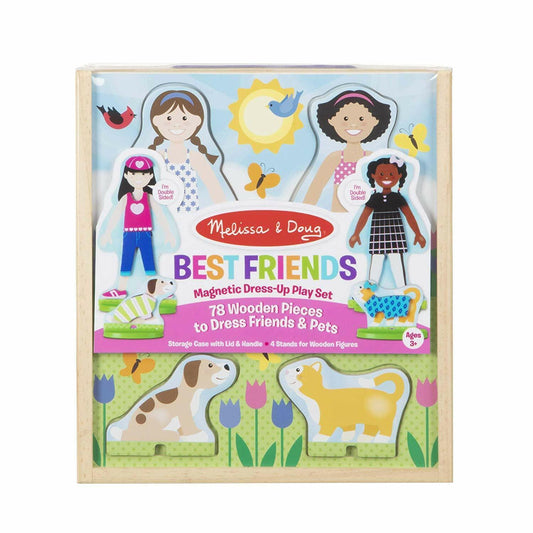 Melissa and Doug - Best Friends Magnetic Dress Up Play Set