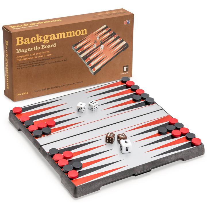 Magnetic Backgammon 10 inch