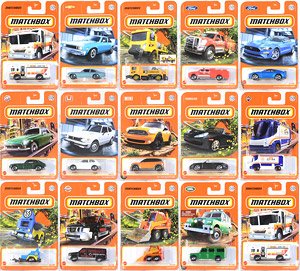 Assorted basic matchbox cars. Style and colours vary.