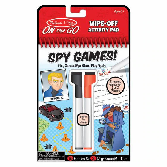 Melissa and doug spy games 