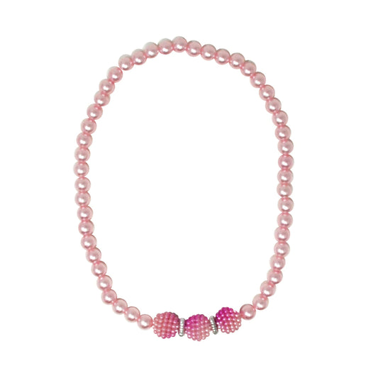 Pink Pearl bubble necklace