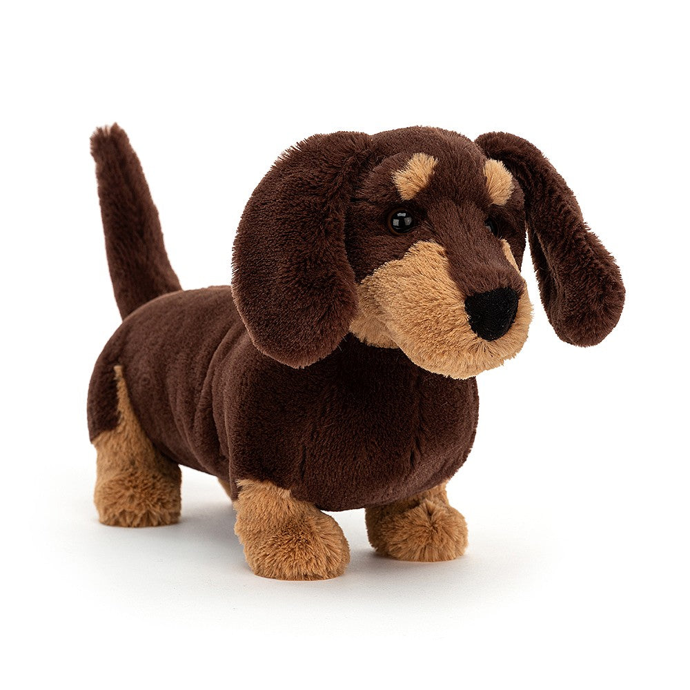 Jellycat Soft Toys Brown and Tan Sausage dog