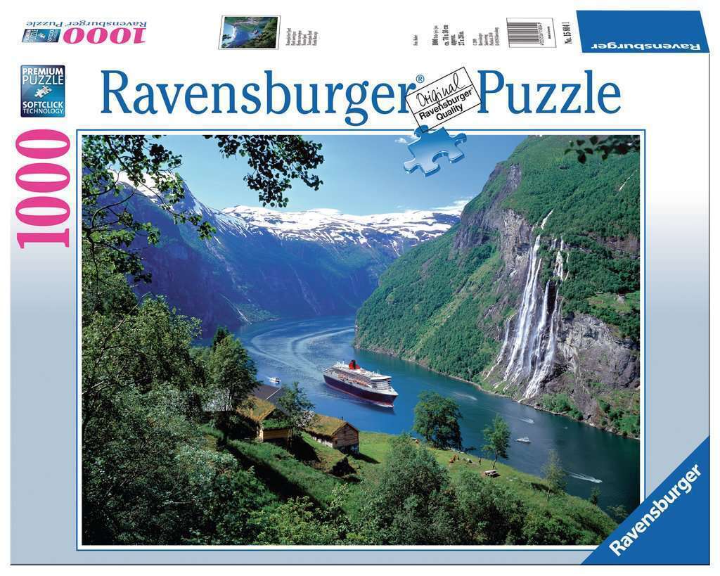 Ravensburger - Norwegian Fjord Puzzle 1000 piece