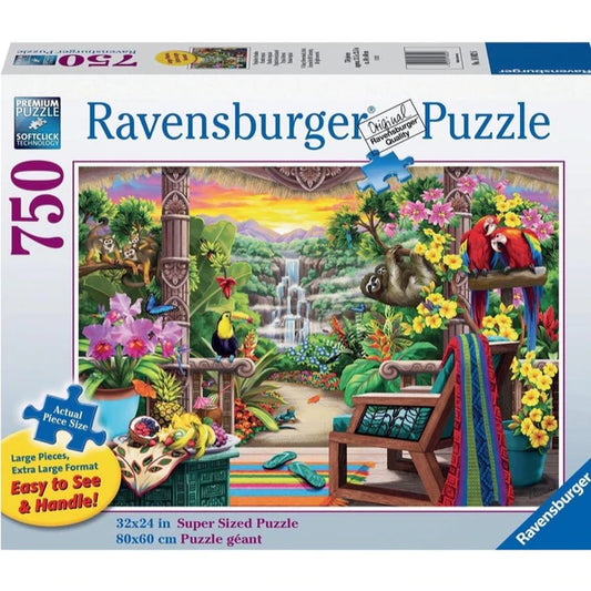 Ravensburger tropical retreat large format puzzle