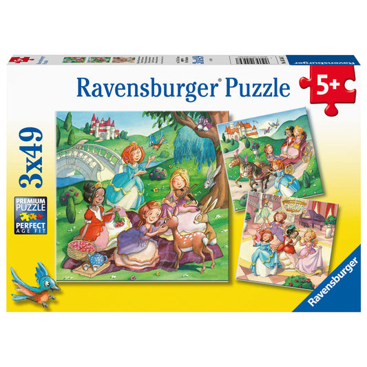 Ravensburger - Little Princesses Puzzle 3x49 Piece