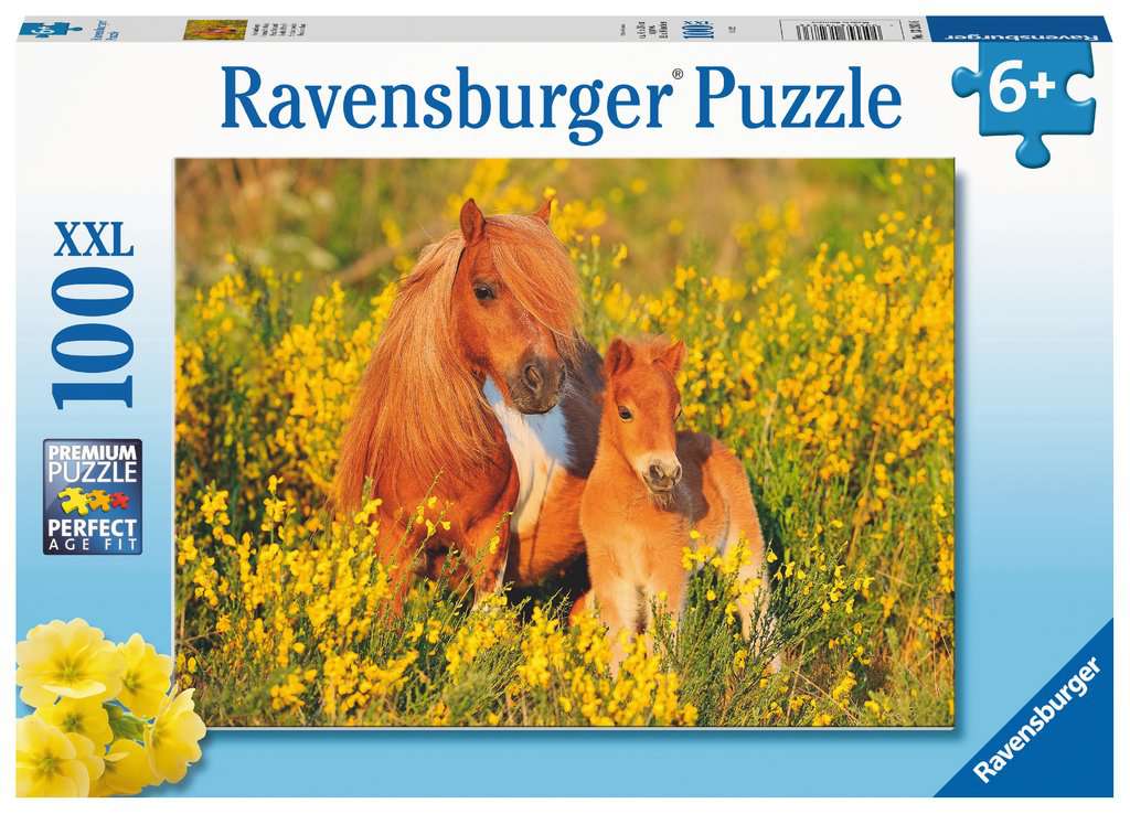 Ravensburger - Shetland Ponys Puzzle 100 Piece