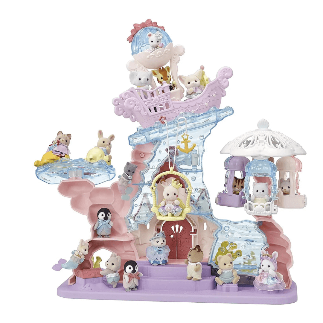 Baby Mermaid castle unboxed