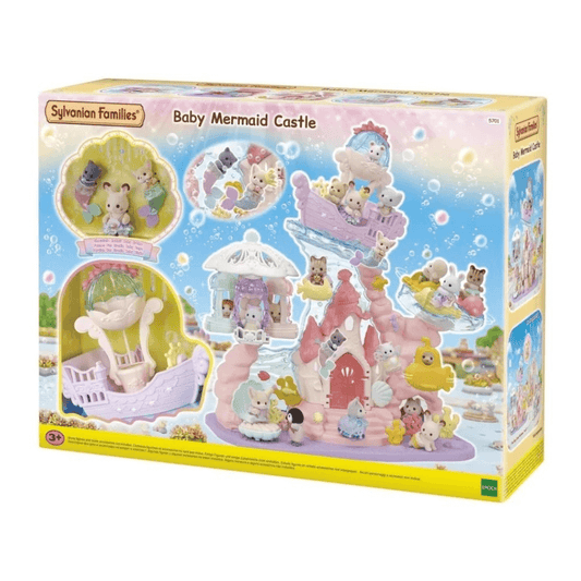 baby mermiad castle boxed