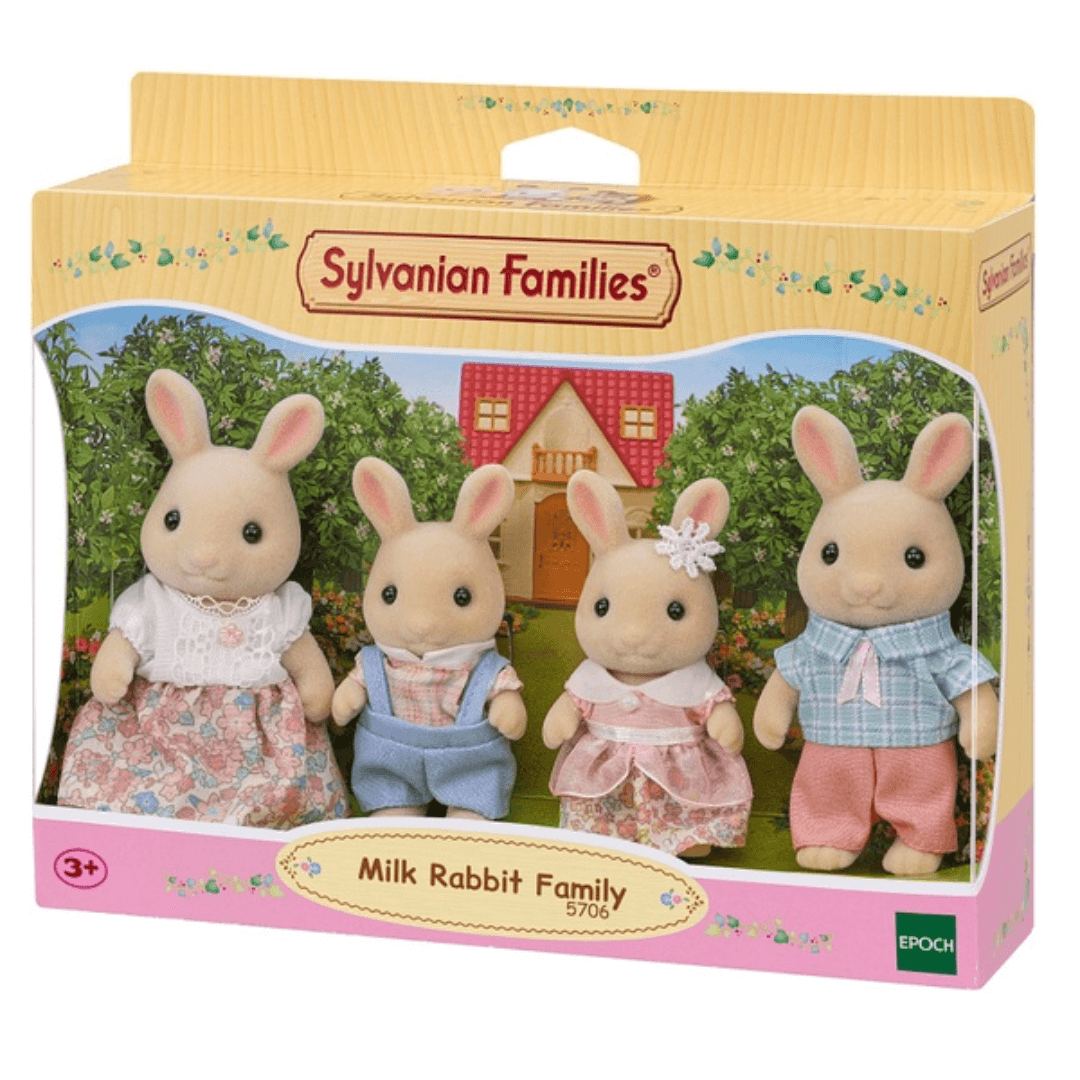 My Toy Kingdom | Sylvanian Families - Milk Rabbit Family (v2) | Byron ...