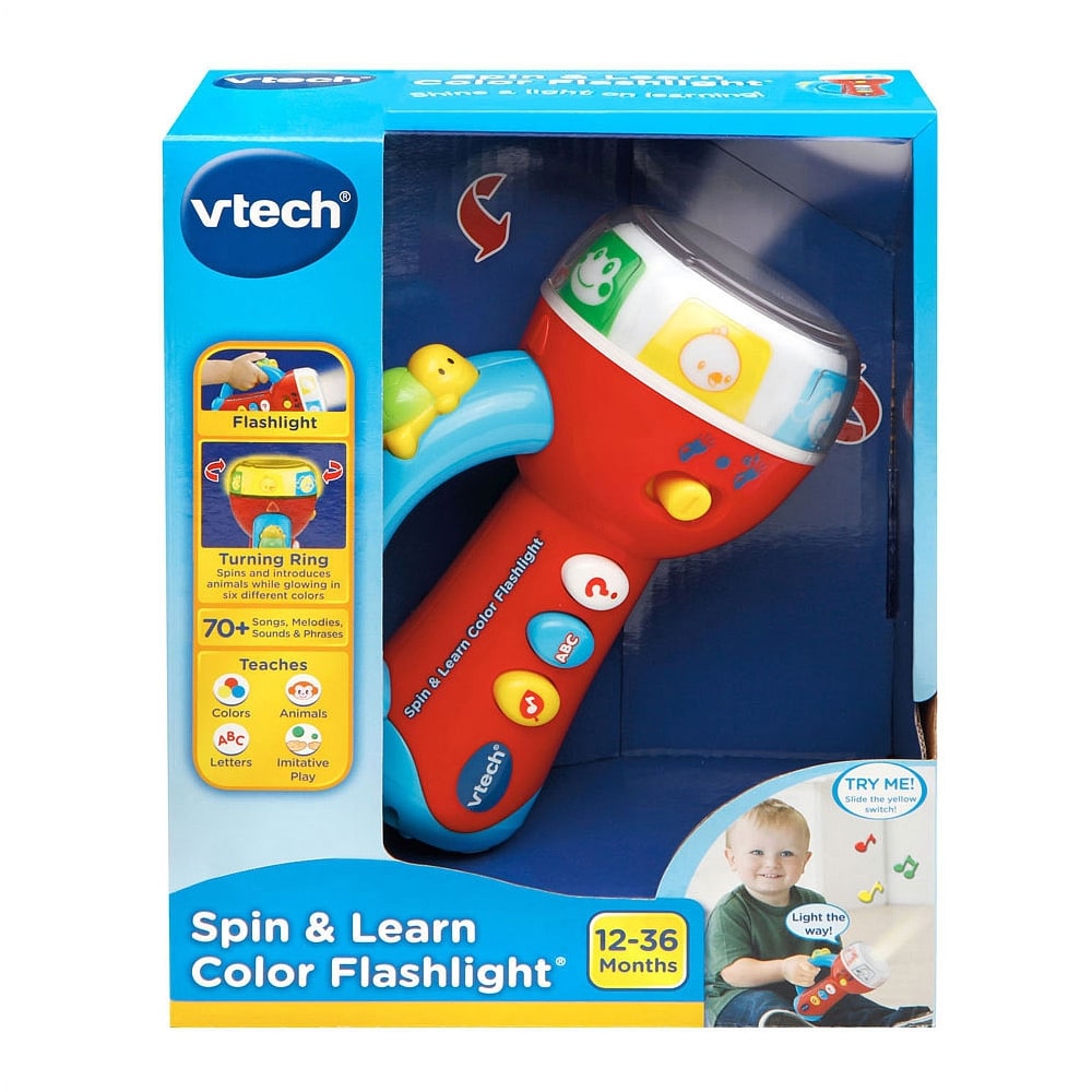 Spin and Learn Colours Torch