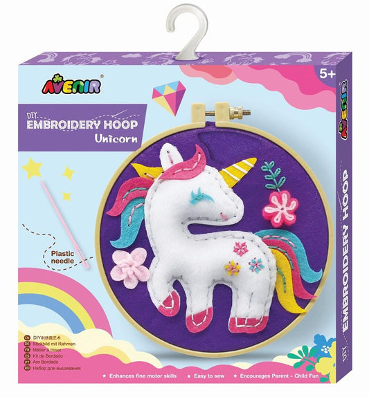 Unicorn Embroidery Hoop - Avenir