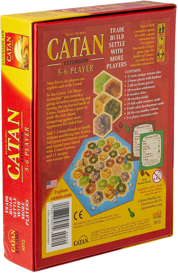 Settlers of Catan - 5-6 Player Extension 5th Edition